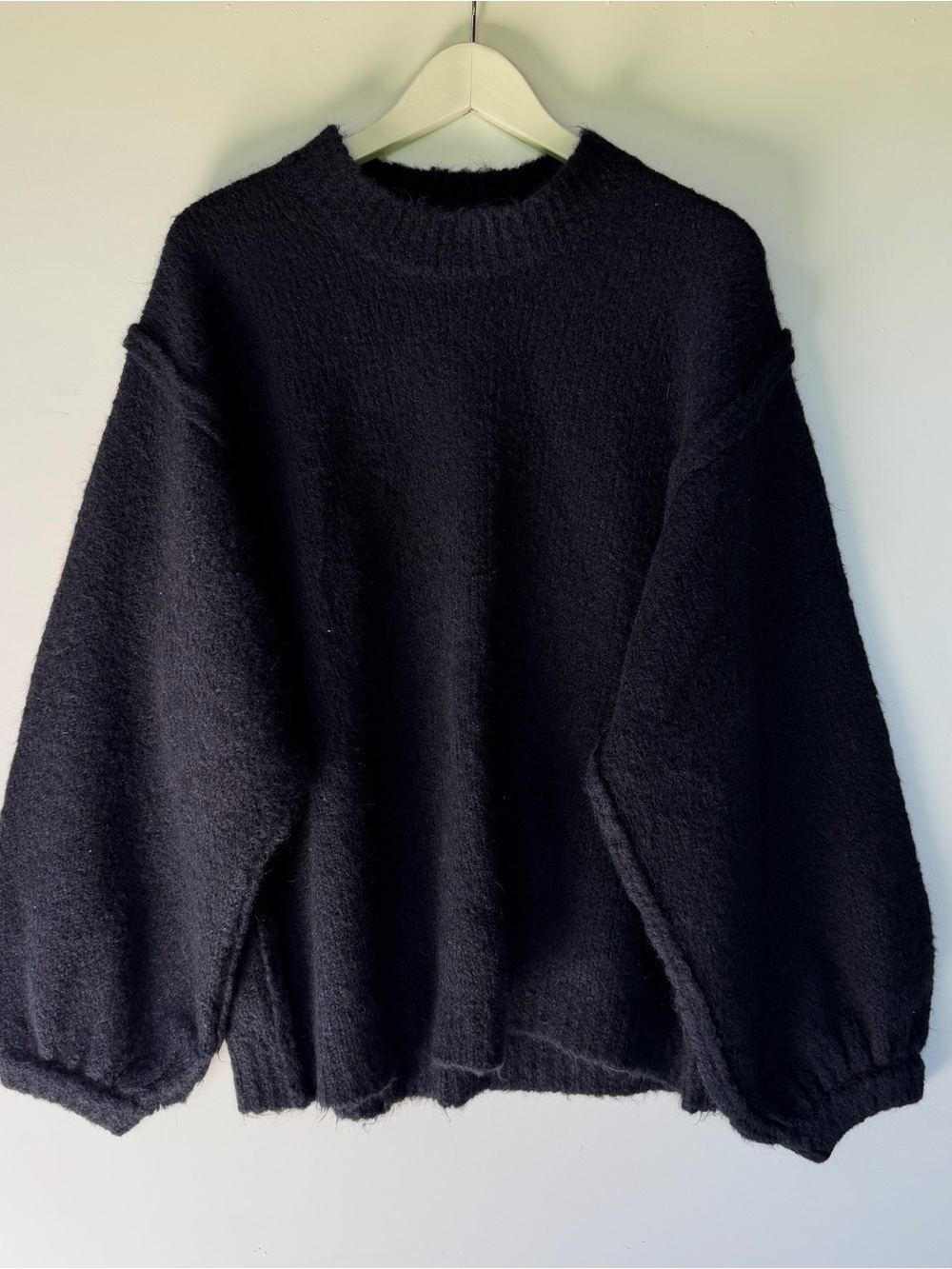 Acne Navy Crewneck Sweater